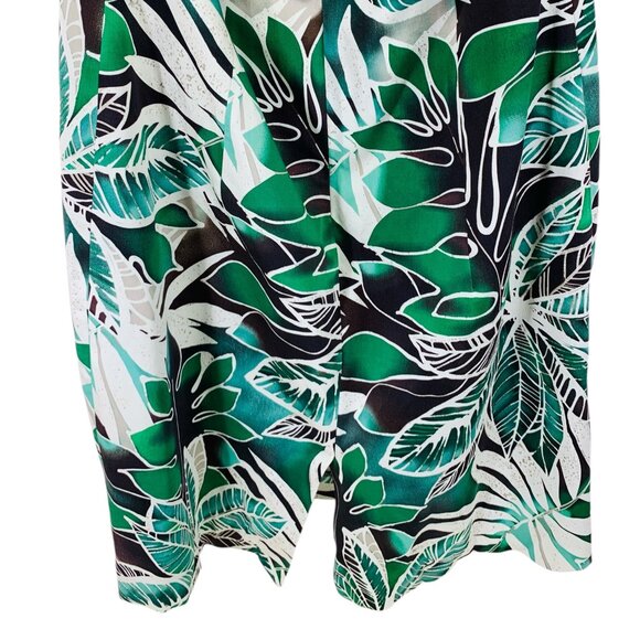 Jones New York Ladies printed Cotton Halter Dress - Sz 8 - Picture 7 of 13